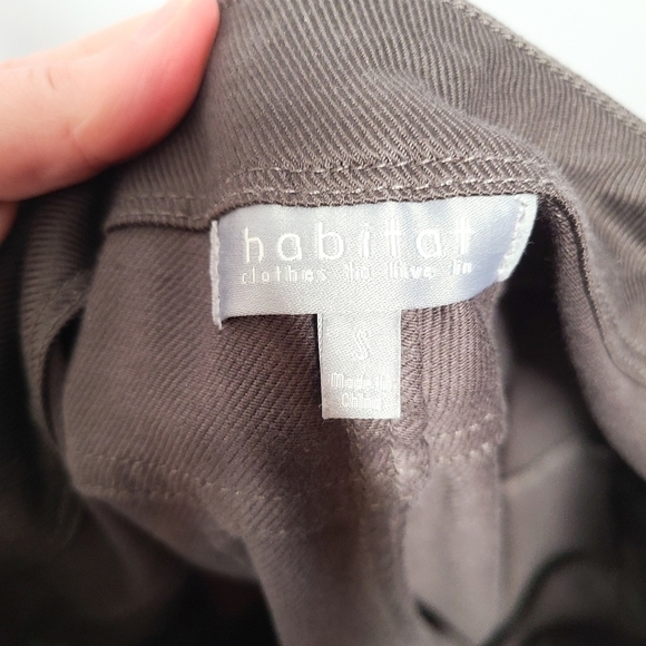 Habitat Pants Taupe Brown Size Small Skinny Jeans - Picture 3 of 7